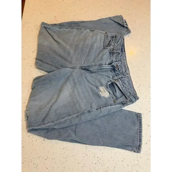 American eagle womens 4 short distressed denim - Picture 3 of 6